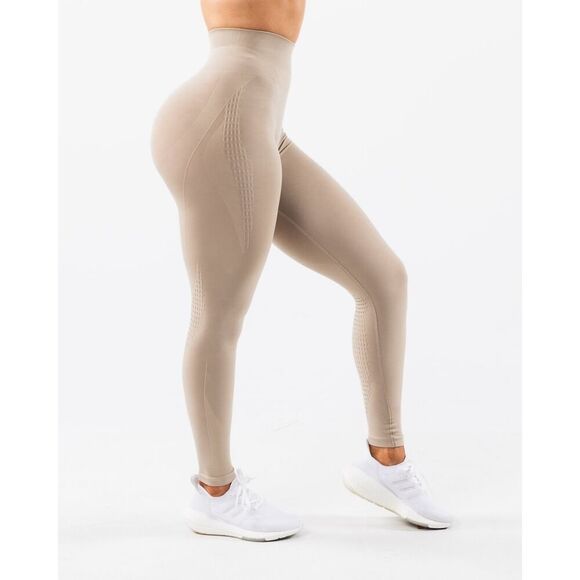 ALPHALETE Tan Sand Amplify Extra Contour High Rise Leggings - Picture 10 of 16